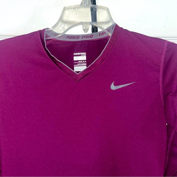 Nike pro combat long sleeve compression shirt size Medium - Picture 2 of 3
